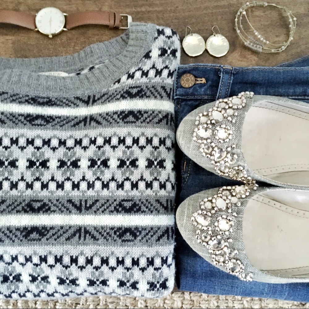 J. Crew Wool-Blend Sweater